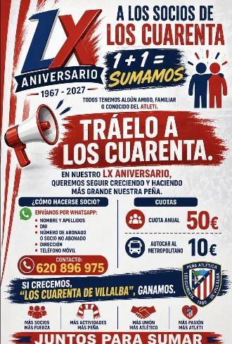 Tráelo a los cuarenta